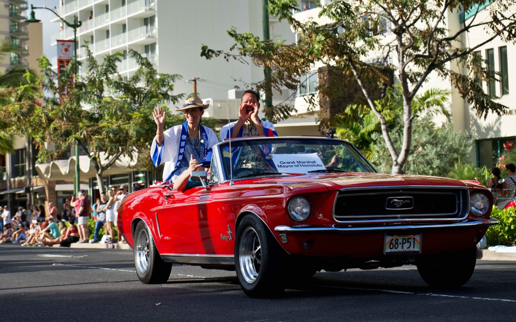 (Photo Gallery) 2023 Honolulu Festival Grand Parade in Waikiki 105.9