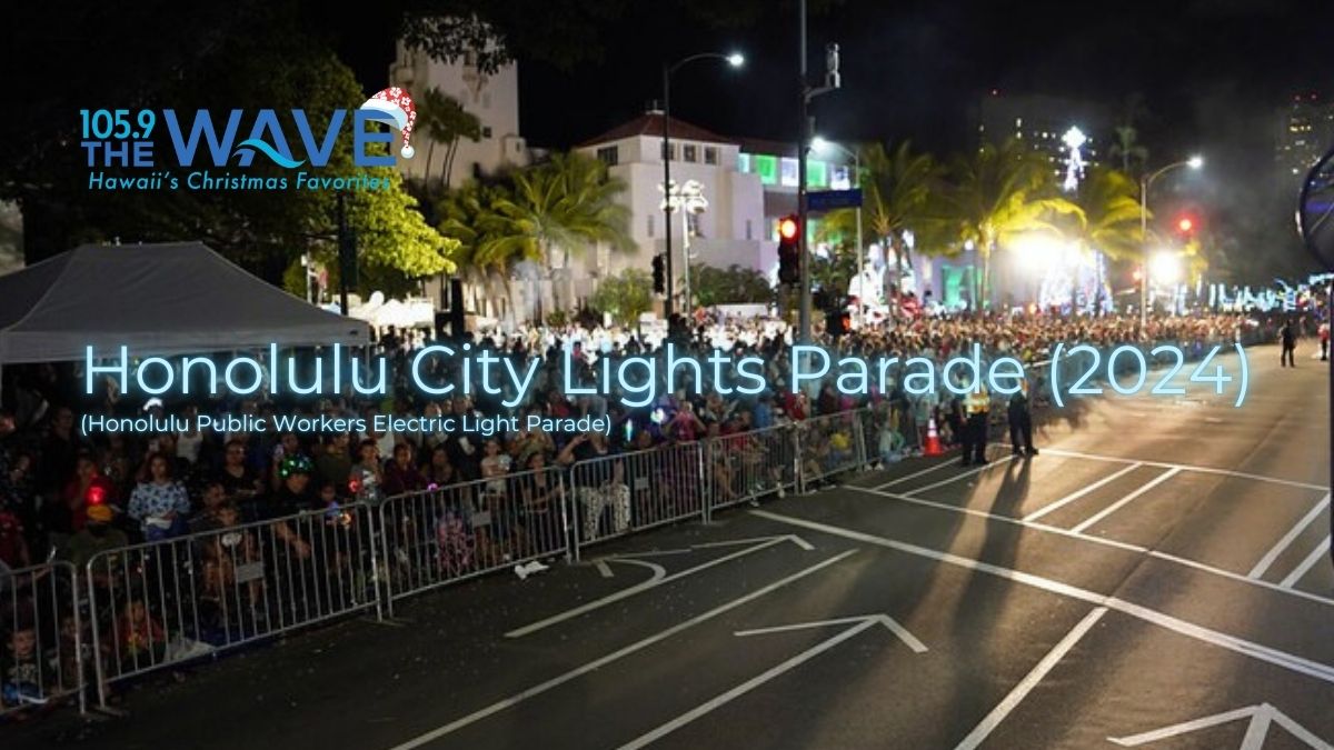 Honolulu City Lights Parade Photo Gallery, Video (2024) 105.9 The